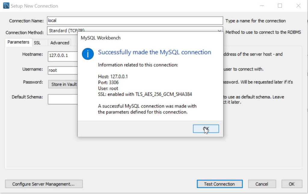 cómo instalar mysql en Windows 10